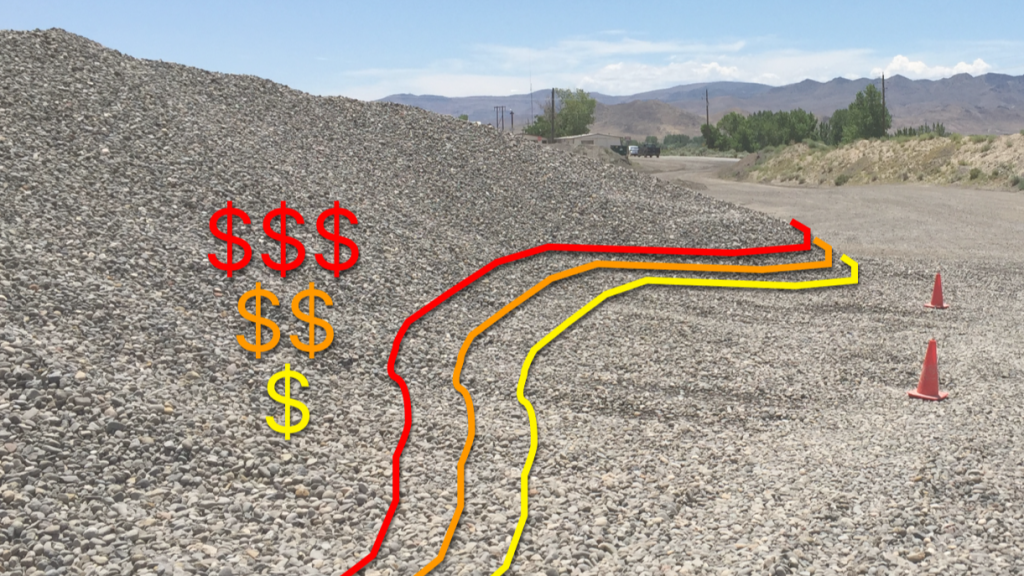 Base plane estimation risk — how small errors create large volume discrepancies